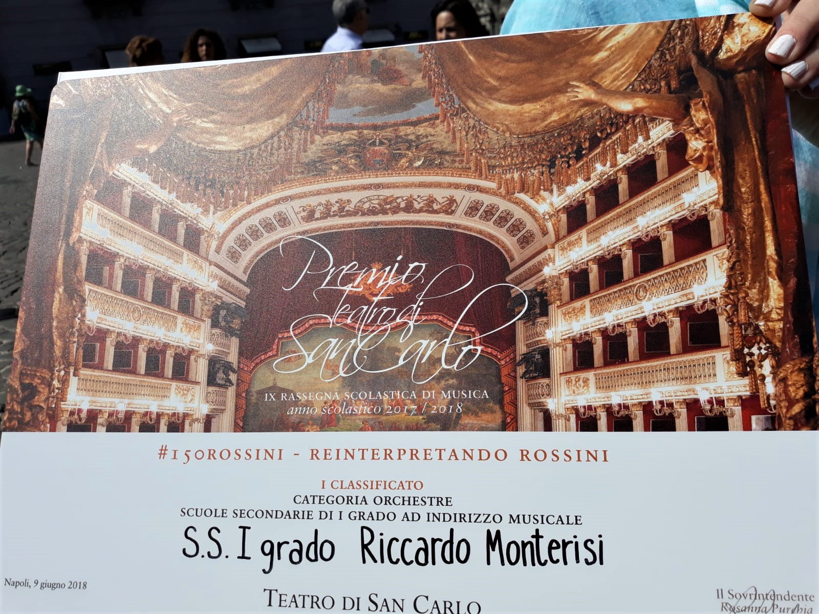 Primo Premio San Carlo Napoli