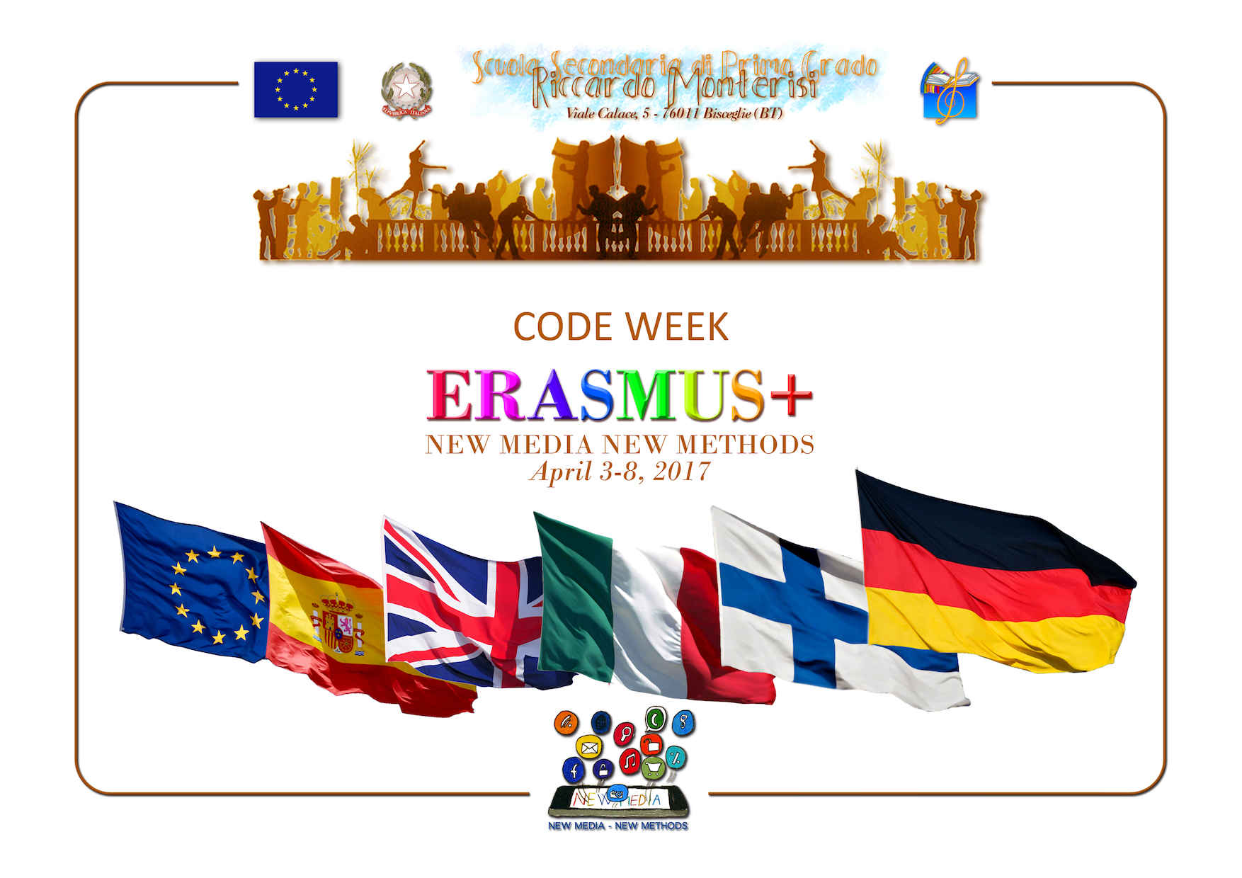 Attestato di partecipazione ERASMUS+