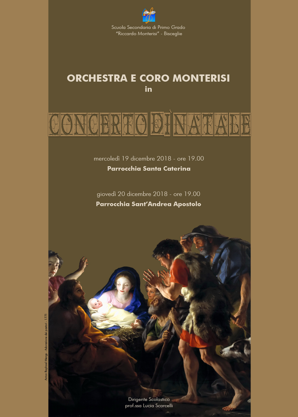 manifesto concerto di Natale