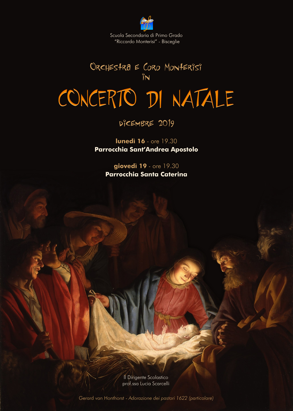 Manifesto Concerto di Natale 2019