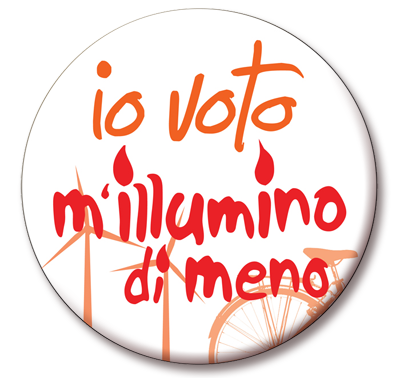 logo m'illumino di meno 2013