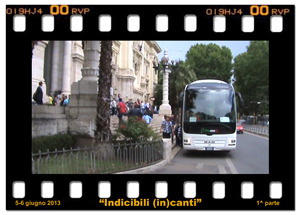 Arrivo al Palazzo dell'Istruzione e prove d'orchestra