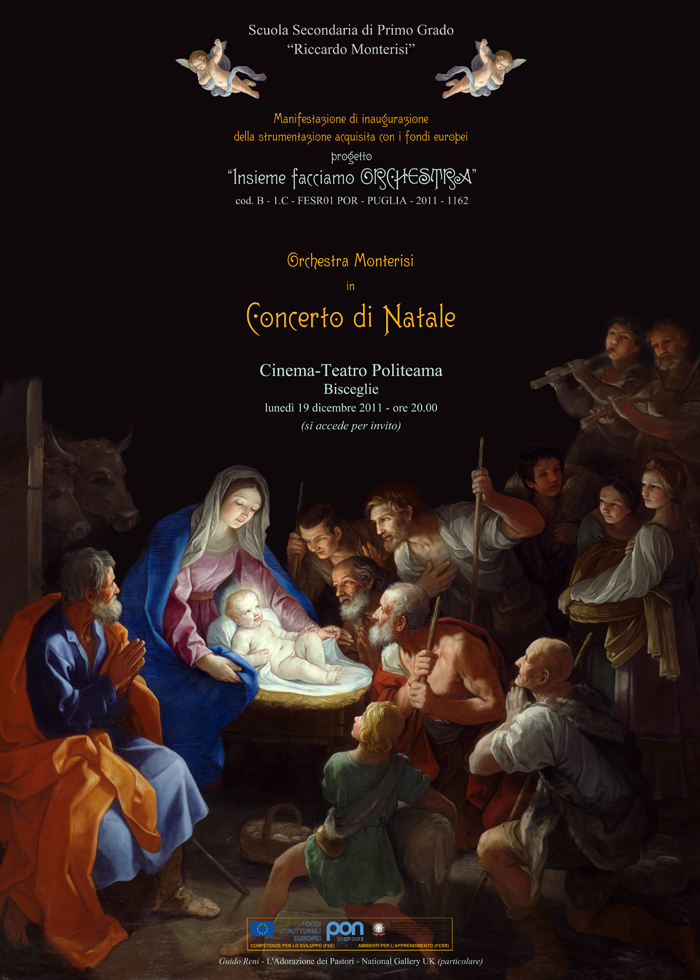 manifesto concerto di Natale